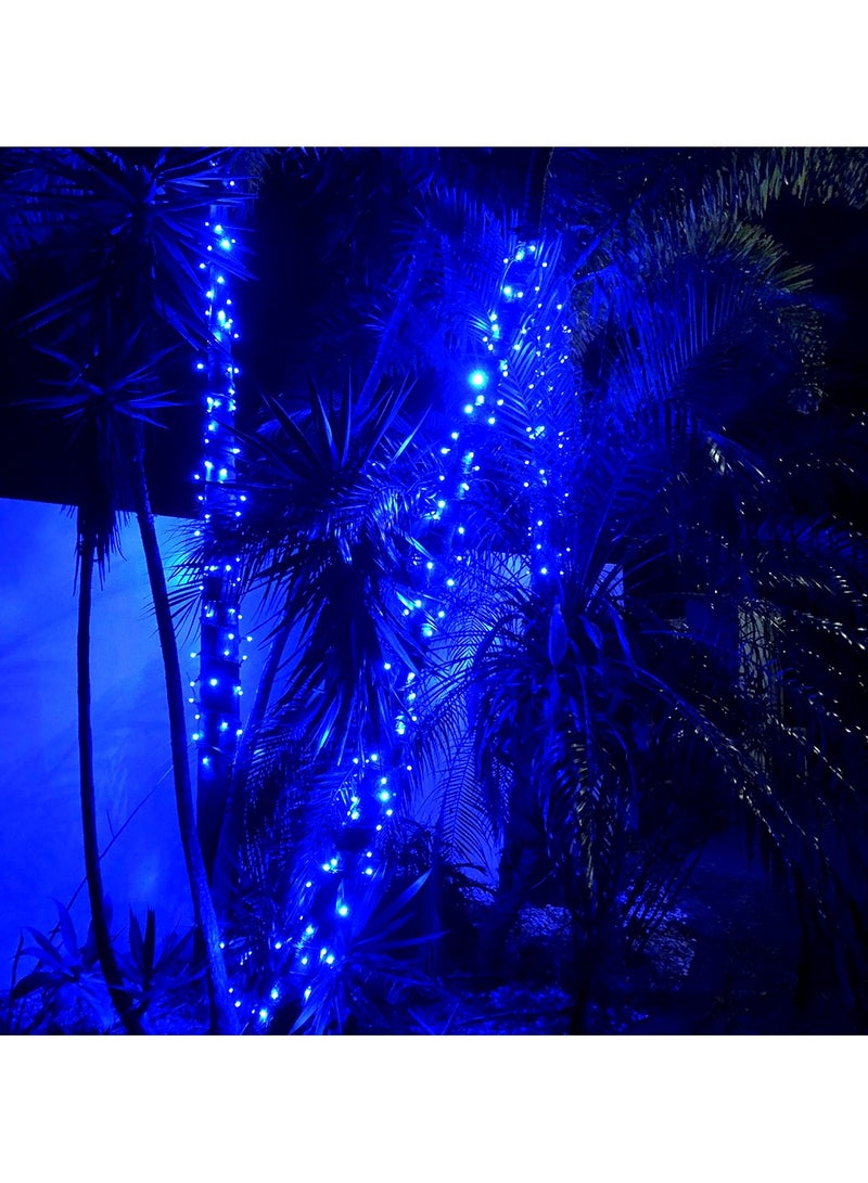 ZAYO LED String Lights Decorative Fairy Lights for Home Decoration, Festival Lighting, Indoor Outdoor LED String Lights, Ambient Decorative Lighting, Blue - 10 Meter - Image 2
