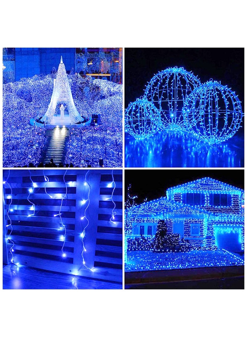 ZAYO LED String Lights Decorative Fairy Lights for Home Decoration, Festival Lighting, Indoor Outdoor LED String Lights, Ambient Decorative Lighting, Blue - 10 Meter - Image 4