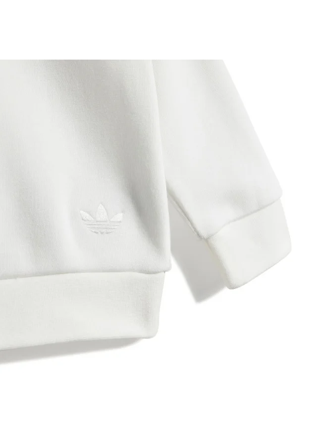 adidas طقم سنيكرز أبيض أوريجينالز للأطفال