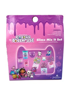 RMS Gabby's Dollhouse Slime Mix It Set - Diy Slime Kit With Glitter And Hidden Cha Creative Play For Girls Includes Confetti And Accessories  - Image 2