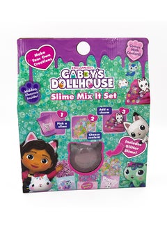 RMS Gabby's Dollhouse Slime Mix It Set - Diy Slime Kit With Glitter And Hidden Cha Creative Play For Girls Includes Confetti And Accessories  - Image 3