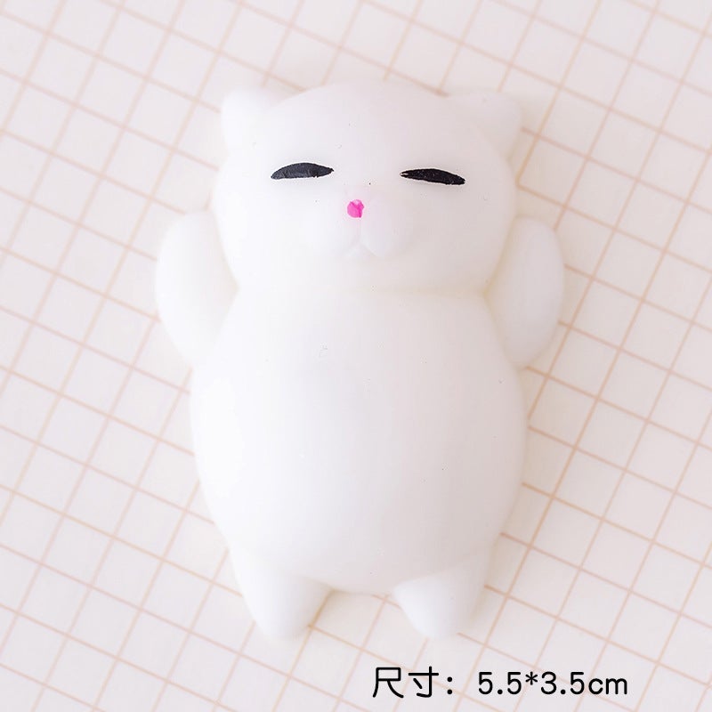 Independent Squishy Dumpling Stress Relief Toy, Fun and Novel Stress-Relief Gadget, Interesting Small Toy, Source for Night Market Stalls - Image 1