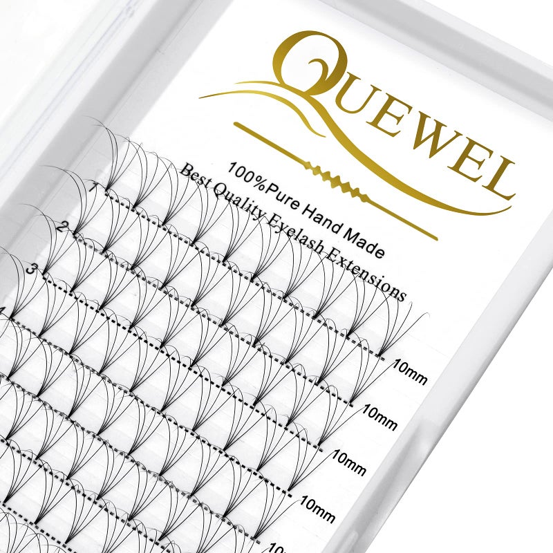 Volume Lash Extensions 4D 007mm D Curl 10mm Short Stem Premade Fans SoftOptinal 3D4D5D6D7D8D 007010mm CD 820mm Mix916mm 1215mm 815mm4D 007D 10mm
