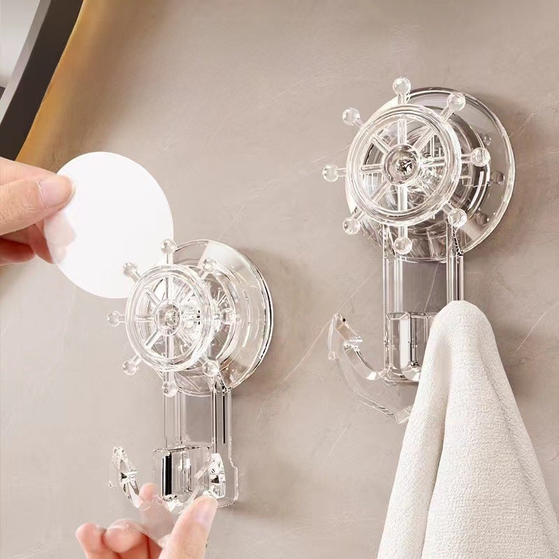 Luxury Anchor Suction Cup Hook, Strong Vacuum Non-Drill Amber - Image 4