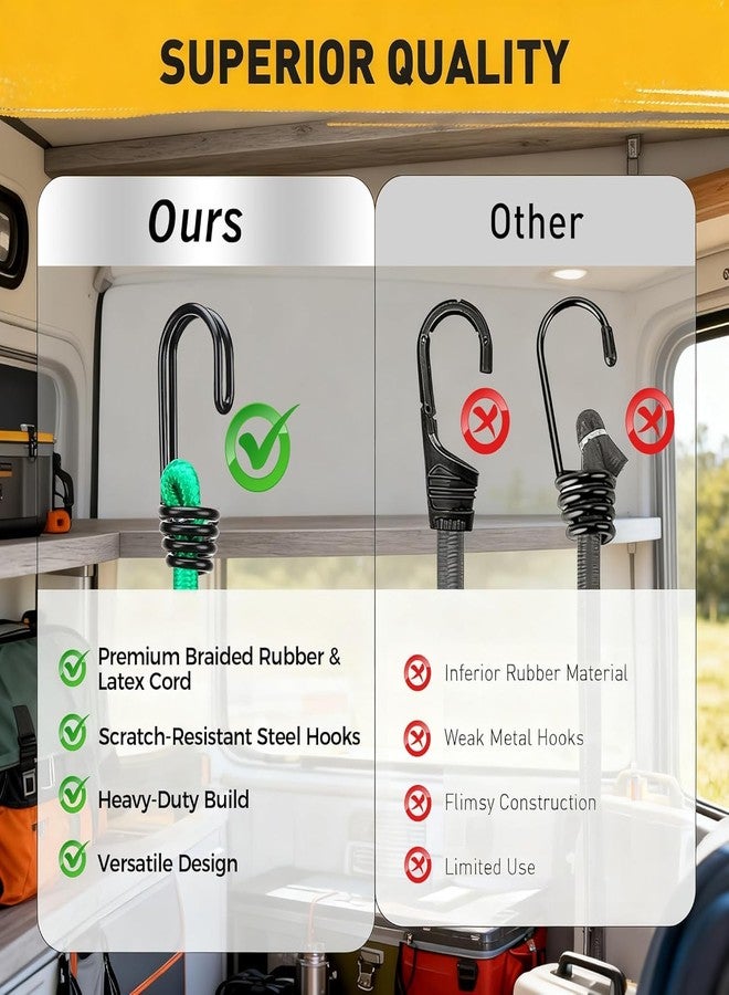 ELEAD حبال مطاطية شديدة التحمل للاستخدام الخارجي - Image 2