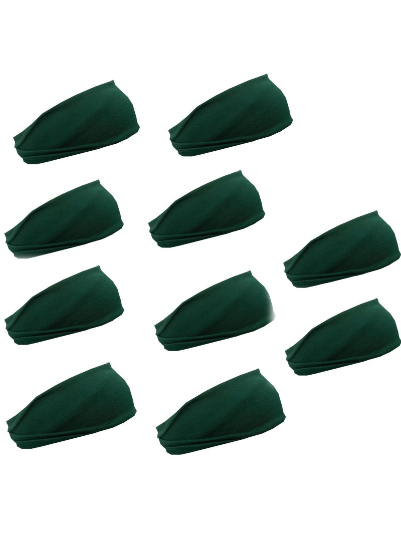 Y&D 10 Piece Sports Sweat Absorbent Running Fitness Headband-16  - Image 1