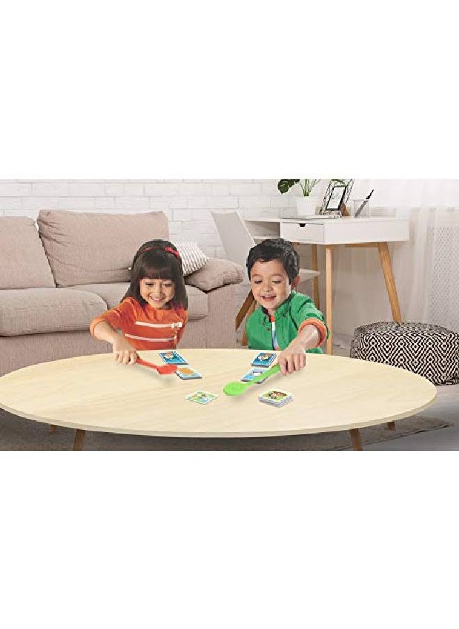 Mattel Games - Whacamole Matchamole Kids Card Matching Game With Mole Smackers For 2 To 3 Players 5 Year Old & Up - Image 1