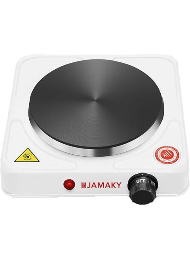 jamaky 1500W Electric Hot Plate Stove – 155mm Heating Plate Fast & Easy Use - Image 2