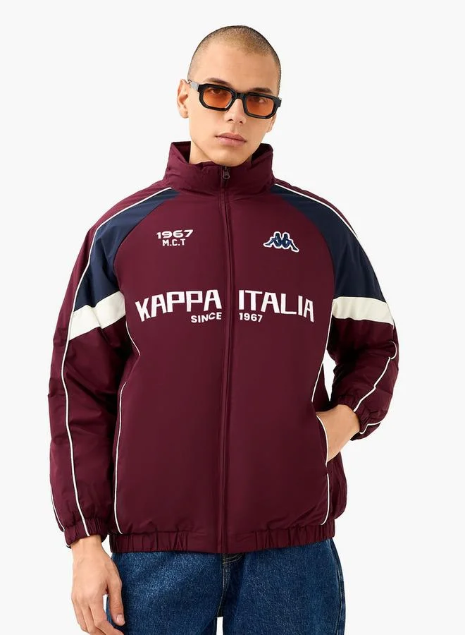 Kappa Men's Zip Through High Neck Jacket