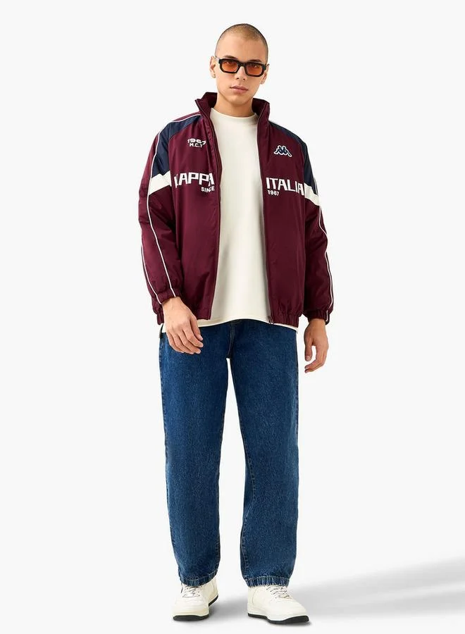 Kappa Kappa Men's Zip Through High Neck Jacket