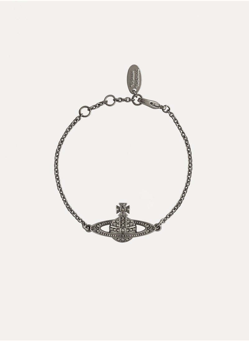 Vivienne Westwood Black Diamond Saturn Bracelet  - Image 1