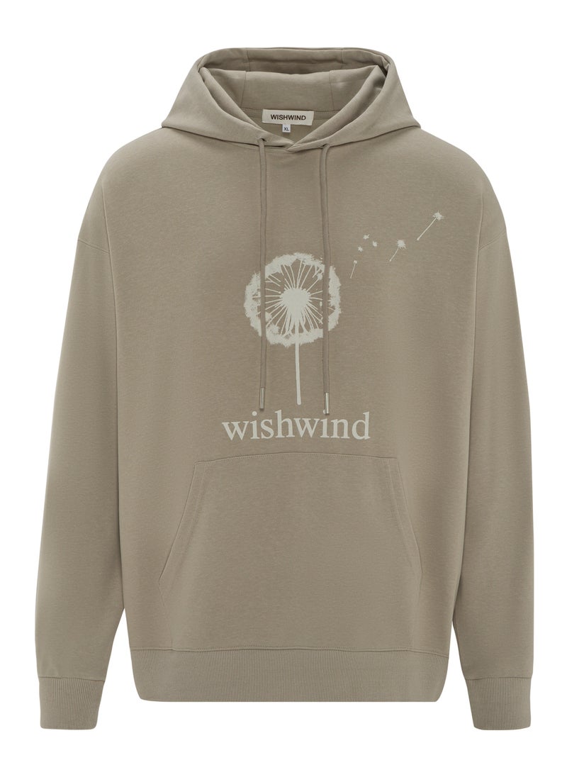 WISHWIND Unisex Dandelion Graphic Hoodie - Khaki - pzsku/ZD78A9AE1905C46DB4E45Z/45/1741602118/8f057f69-f587-4184-8885-f02cebac0742