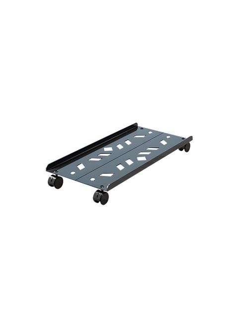 Adjustable Computer Tower Holder with 360° Rolling Casters, Mobile PC Tower Holder with Protective Edges and Heat Dissipation Vents, Suitable for Office, School, Home Use