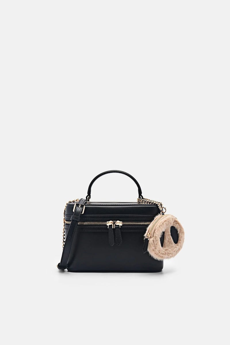 Pedro Ari Boxy Shoulder Bag - Black - Image 1
