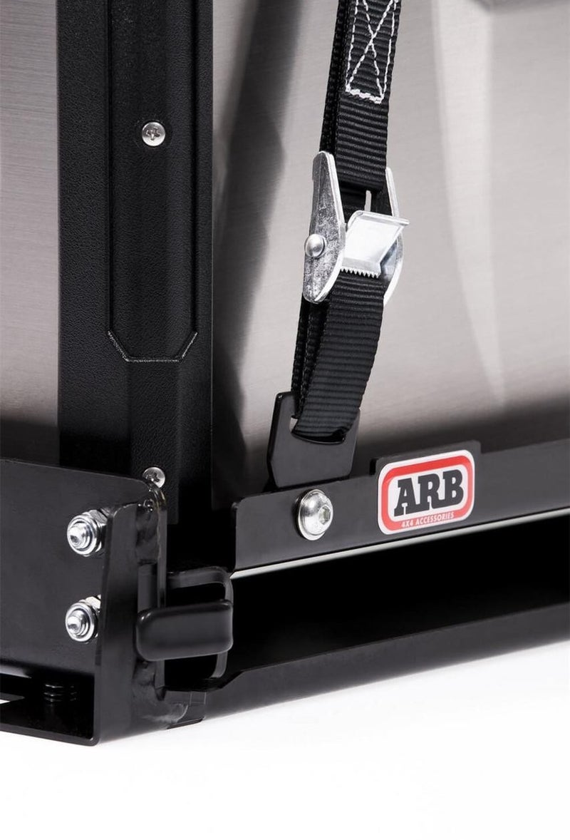 ARB Elements Fridge Tie Down Kit 10900038 – Heavy Duty Fridge Securing System, Fridge Strap Brackets with Bottle Opener Handles, Cable Retention Buckle, Slide Fridge Lock for 4x4 Camping & Overlanding - Image 4