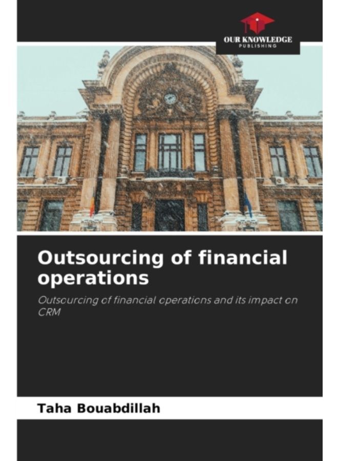Outsourcing Of Financial Operations - Paperback 