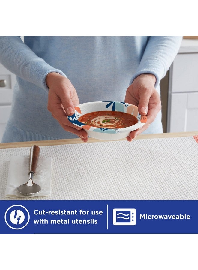 Dixie Small Paper Bowls, 10 Oz, 72 Count, Microwave-Safe, Soak-Proof, Disposable Bowls Great For Snacks, Dessert, And Light Lunch Meals - Image 3