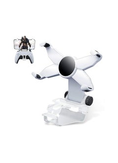 Phone Mount Clip for PS5 Controller,Foldable Mobile Phone Holder Cellphone Clamp Gaming Holder Mount Stand Bracket for Playstation 5 Game Controller/PS5
