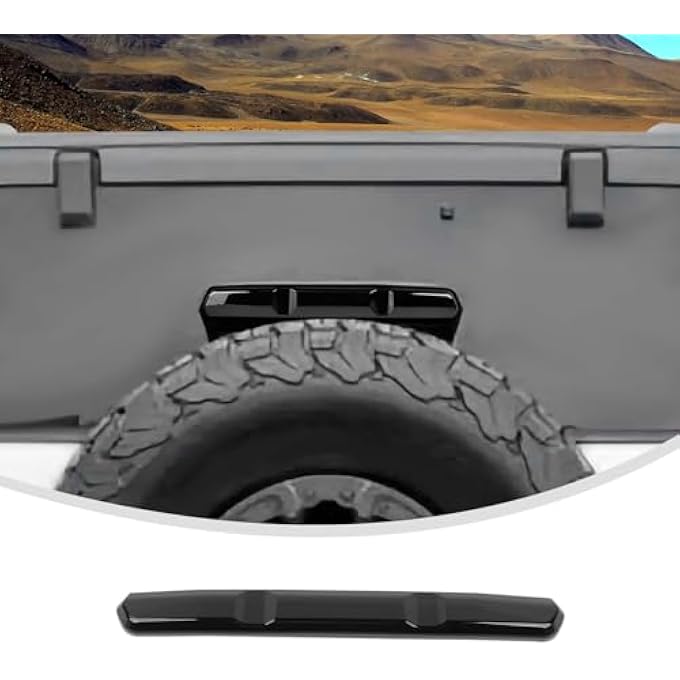 Unity 3Rd Brake Light Cover Compatible With Bronco Raptor 2021 Rear High Centre Third Brake Guard Trim For Bronco Raptor AccessoriesSmoke Dark - Image 2
