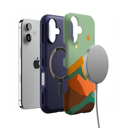 Casely iPhone 17 Case | Endless Peaks | Colorblock Mountain | Bold Protective Design | Compatible with MagSafe - Image 4