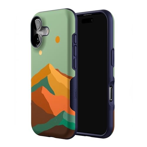 Casely iPhone 17 Case | Endless Peaks | Colorblock Mountain | Bold Protective Design | Compatible with MagSafe - Image 2