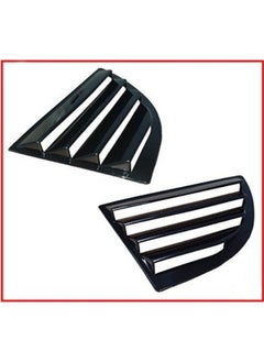 Leader Honda Civic Fd6 2006-2011 Butterfly Glass Grille Piano Black Right Left  - Image 2