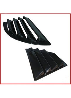 Leader Honda Civic Fd6 2006-2011 Butterfly Glass Grille Piano Black Right Left  - Image 3