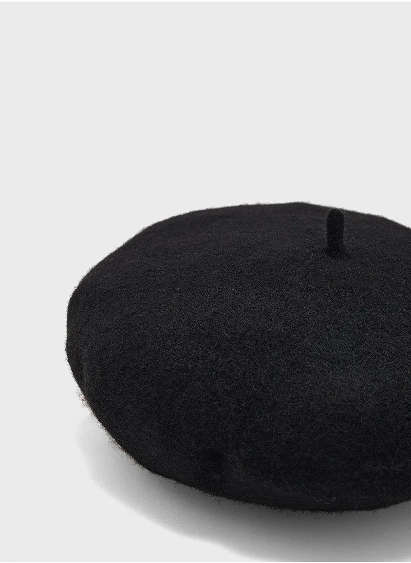 VERO MODA Emily Wool Hat Rep  Boo