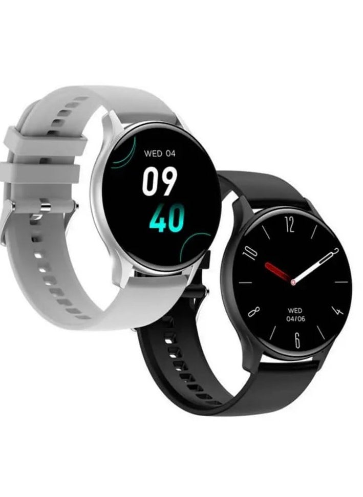 XO XO J5 Smart Watch for Men Women AMOLED screen Round Display Long Battery Life Fitness Tracker Heart Rate Sleep Monitor Multi Sports Modes Compatible with Android iPhone Smart Watches  - Image 5