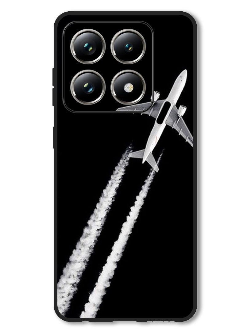 Theodor Case Compatible with Xiaomi 14T Pro Protection Shockproof Bumper Cover Plane - Image 1