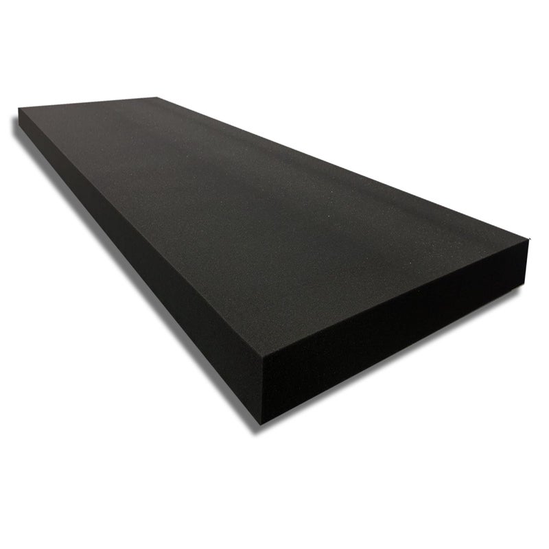 FoamTouch 5 x 24 x 72 Upholstery Foam Charcoal - Image 2