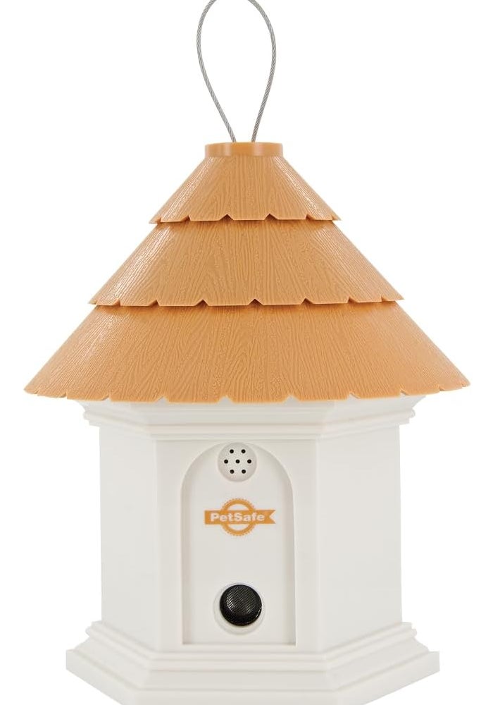 PetSafe Deluxe Outdoor Ultrasonic Bark Control - Elite No Barking Deterrent with Bird House Design - Image 1