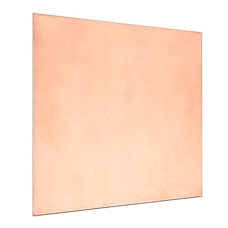لوح صفيح نحاسي نقي 2 مم × 100 مم × 100 مم لفن DIY وقوالب صناعية - Image 2