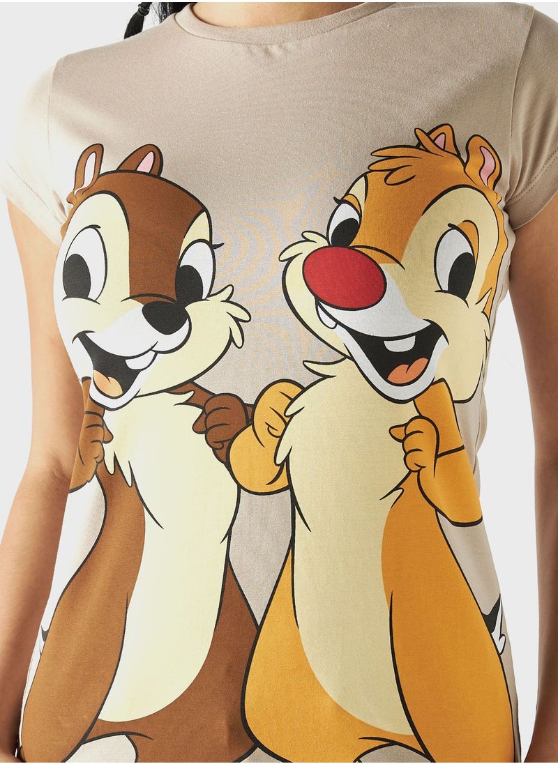 Chip N Dale Print T-Shirt - pzsku/ZD78BDF30922BCD15B25FZ/45/_/1709900262/25a7f1d0-eba8-4c7d-aa09-9ce478adc0c7