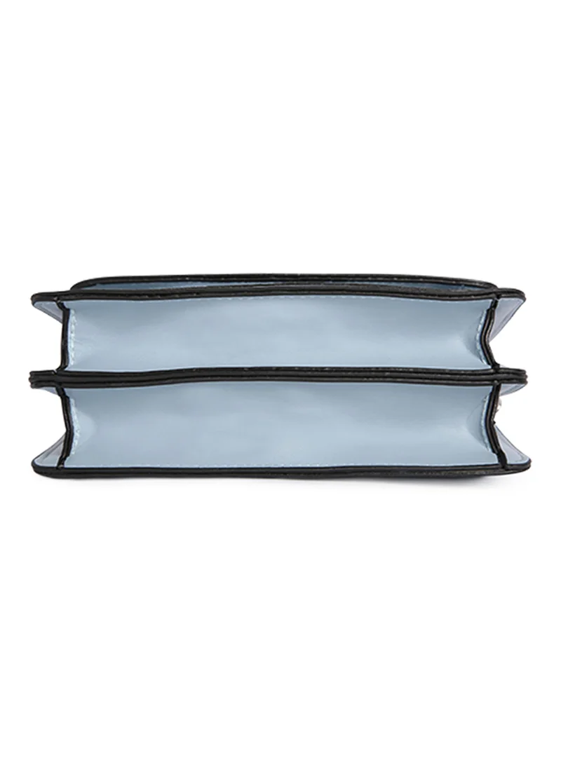 London Rag Reptile Print Blue Slingbag