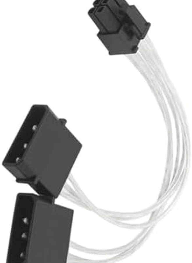 Heavy Duty 4 Pin to 6 Pin GPU Power Adapter Cable for Graphics Card Power Supply - Image 5