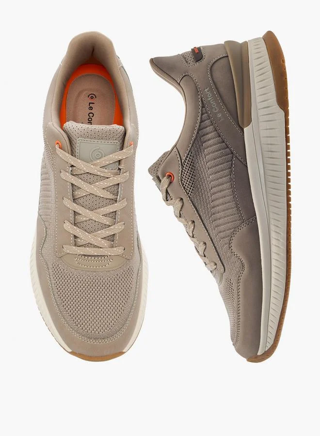 لو كونفورت Men Lace-Up Ankle Sneakers