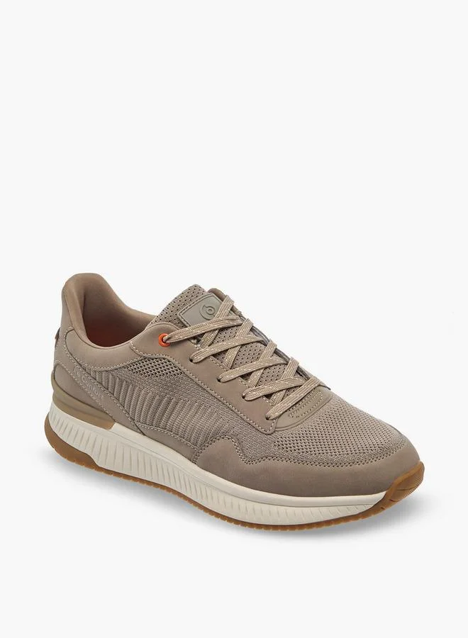 لو كونفورت Men Lace-Up Ankle Sneakers