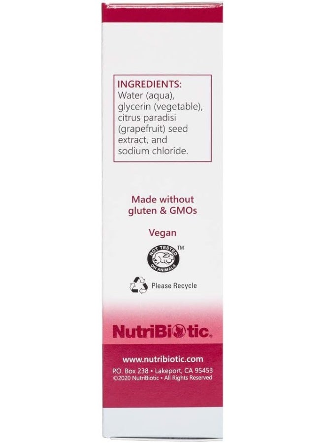 NutriBiotic Nasal Spray with Grapefruit Seed Extract, 29.5ml - Image 3