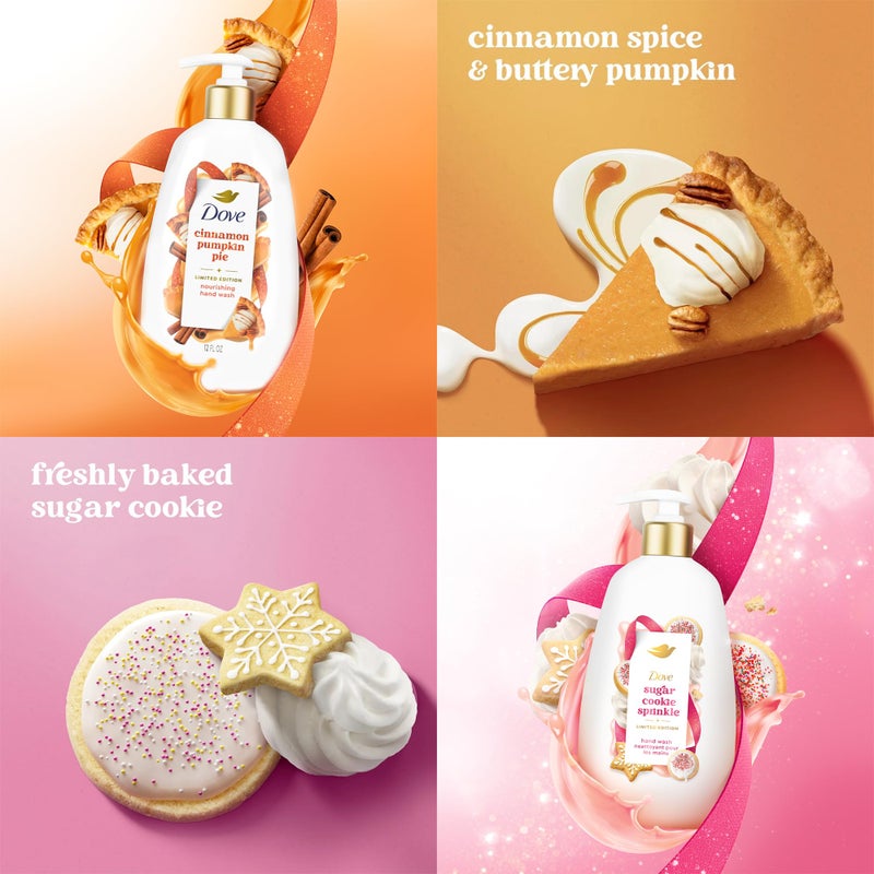 Dove غسول يدين دوف إصدار محدود لعطلة الأعياد، 3 عبوات/12 أونصة - Image 5