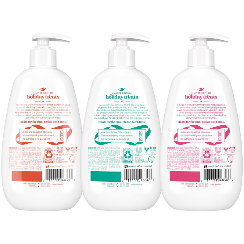 Dove غسول يدين دوف إصدار محدود لعطلة الأعياد، 3 عبوات/12 أونصة - Image 2