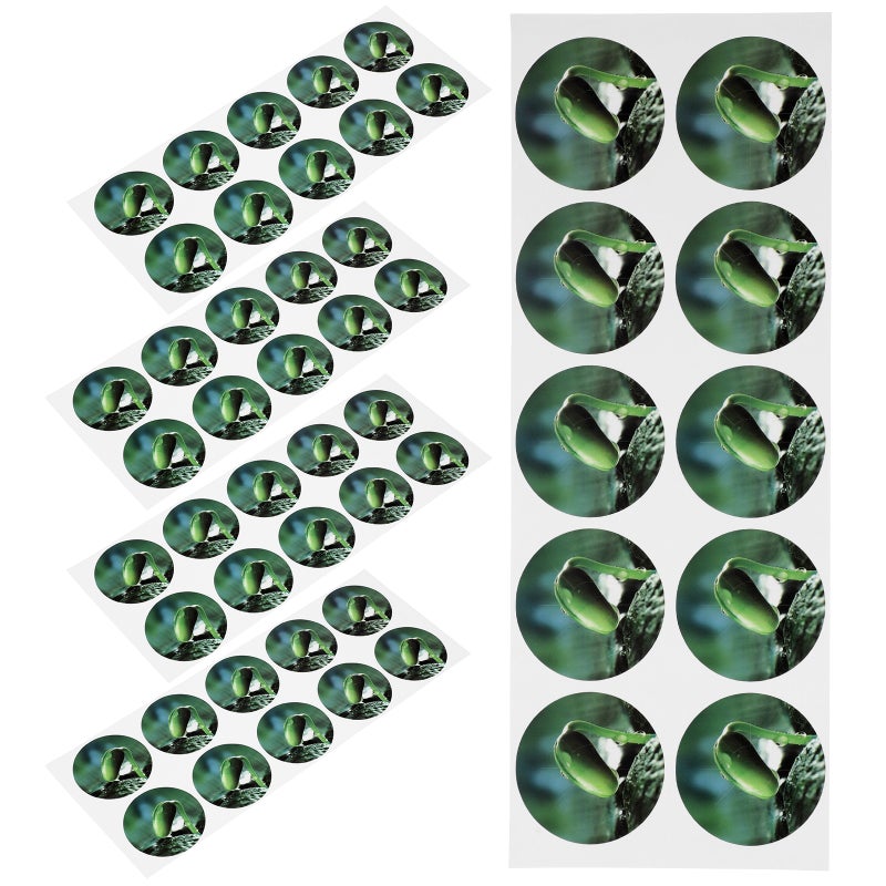 5 Sheets PVC Seed Pot Label Plants Growth Label Sticker Hydroponic Seed Pot Stickers for Mark - Image 1