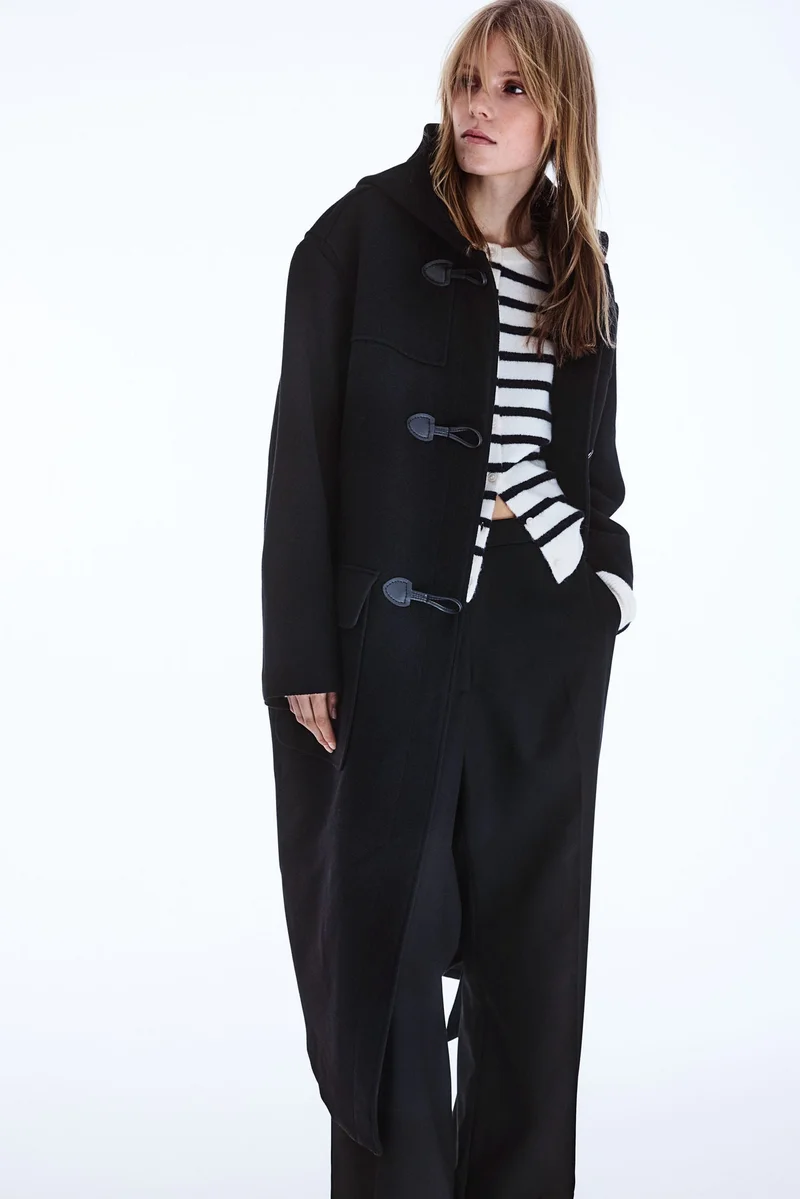 H&M Maxi Duffle Coat