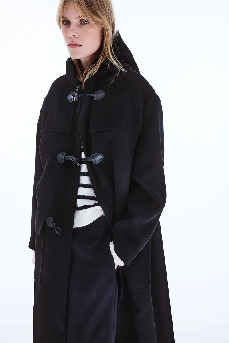 H&M Maxi Duffle Coat