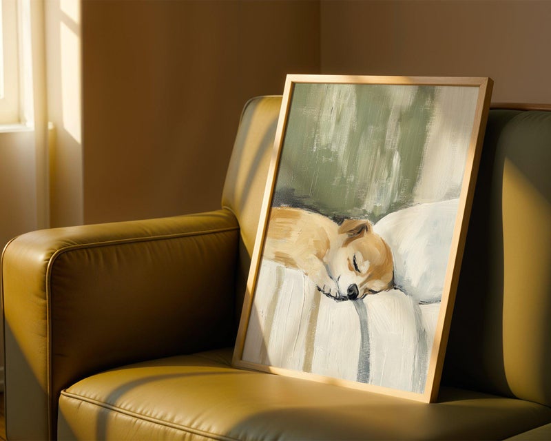 TNESSENTIAL Chihuahua Art Print: Peaceful Dog Portrait, Home Decor - Image 2