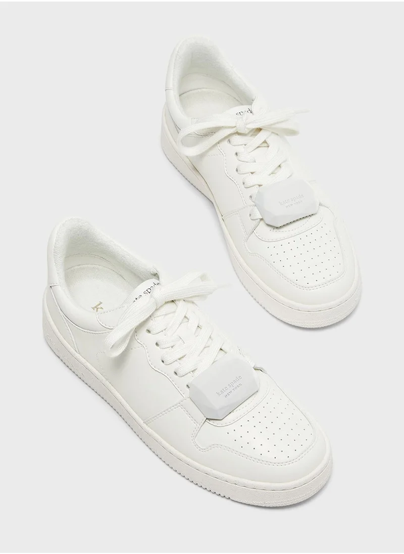 Kate Spade Lace Up Low Top Sneakers