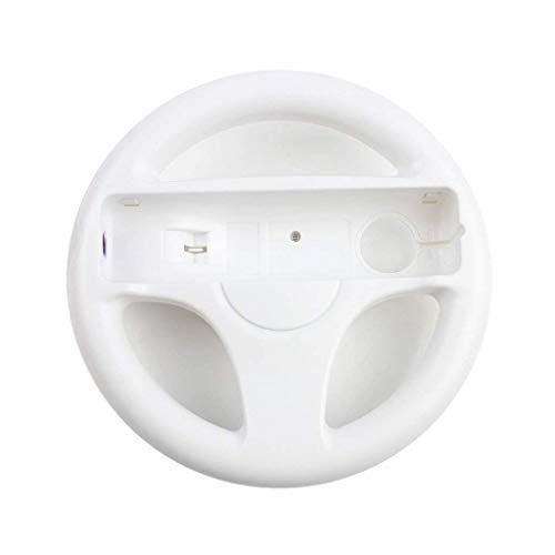 GH Mario Kart 8 Steering Wheel Compatible with Nintendo Wii (Original White, 2 Pack), Racing Games Wheels for Wii (U) Remote Controller (6 Colors Available) - Image 3