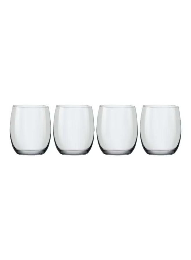 Crystalex Whisky Glass Swing 330ml, Crystalline (Pack of 4)