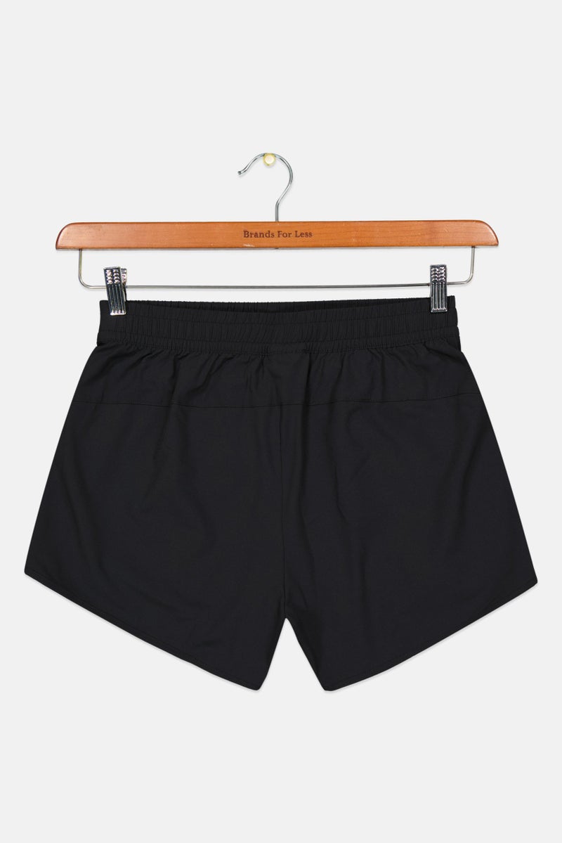 SKECHERS Kids Boy Regular Fit Brand Logo Training Shorts, Black  - Image 2