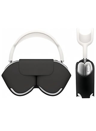 Apple AirPods Max Case Cover, Scratch and Dust Resistant, Smart Automatic Sleep Headphones Silicone Storage Bag, Portable Travel Case Compatible with Apple Airpod Max headphone Case (Black) - pzsku/ZD78CBFDEDB50EEF8A2E9Z/45/_/1728366052/d97518f6-8c91-4d68-9cdd-3d5ef24d96f8